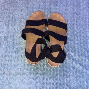 cute beach platform sandals
